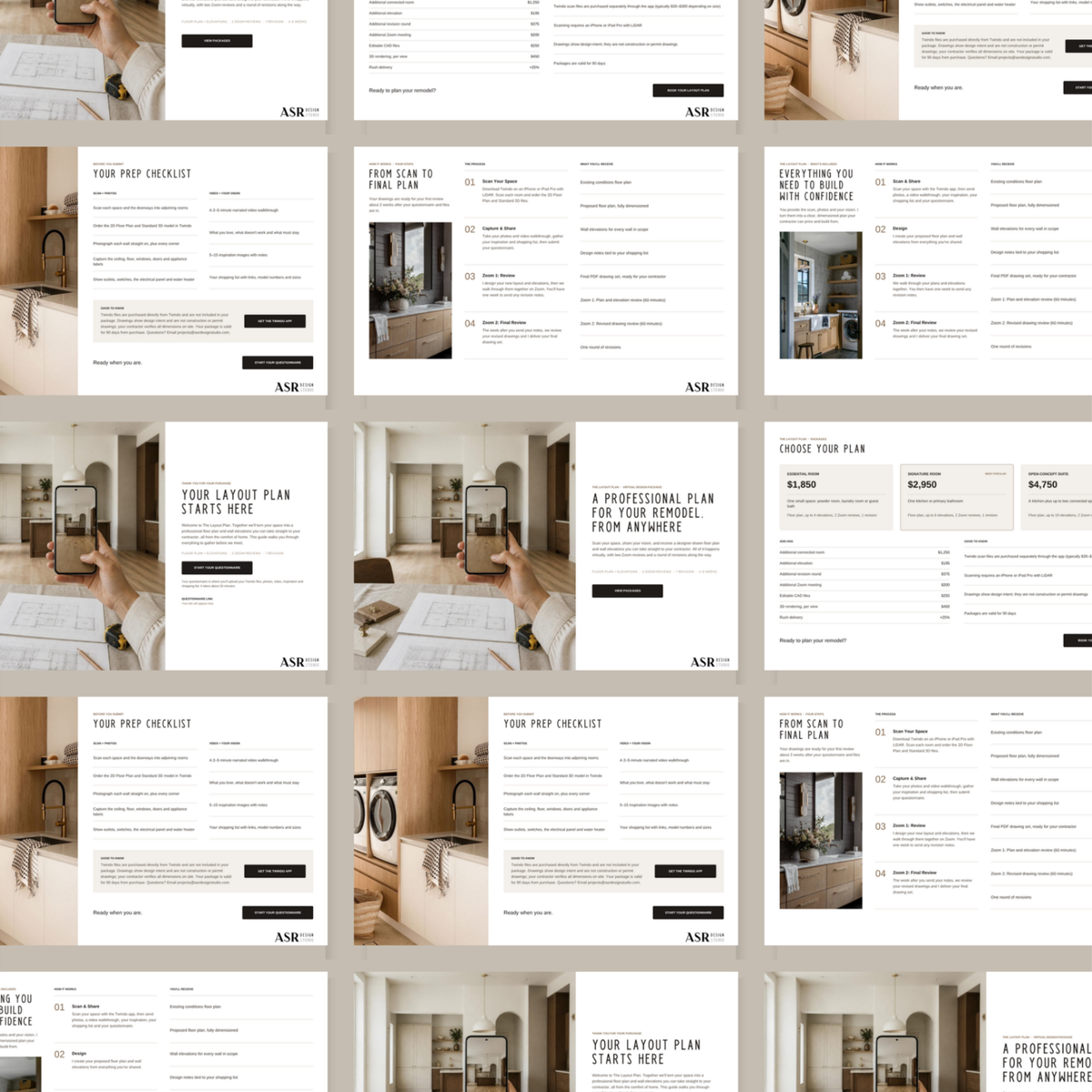 Signature Room Space Planning