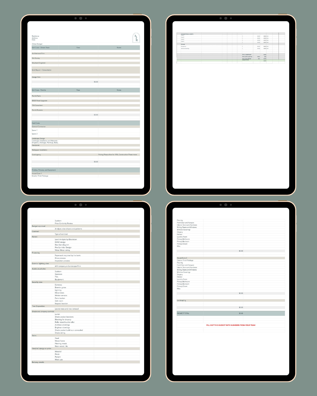 Investment Spreedsheet (Digital Product)