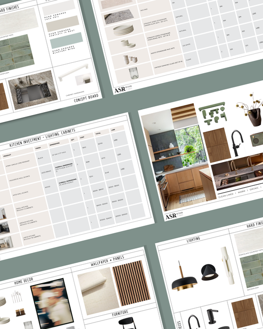 Mid-Century Modern Kitchen Design & Remodel Package (Digital Product)