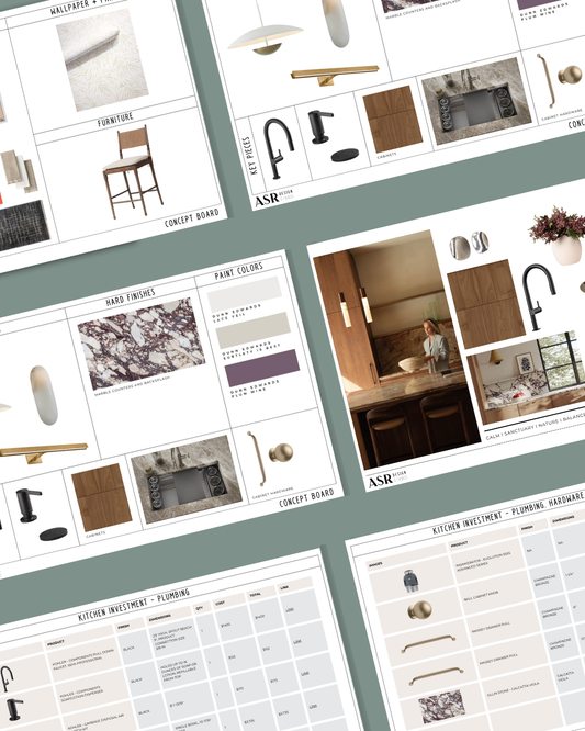 Organic Modern Kitchen Design & Remodel Package (Digital Product)