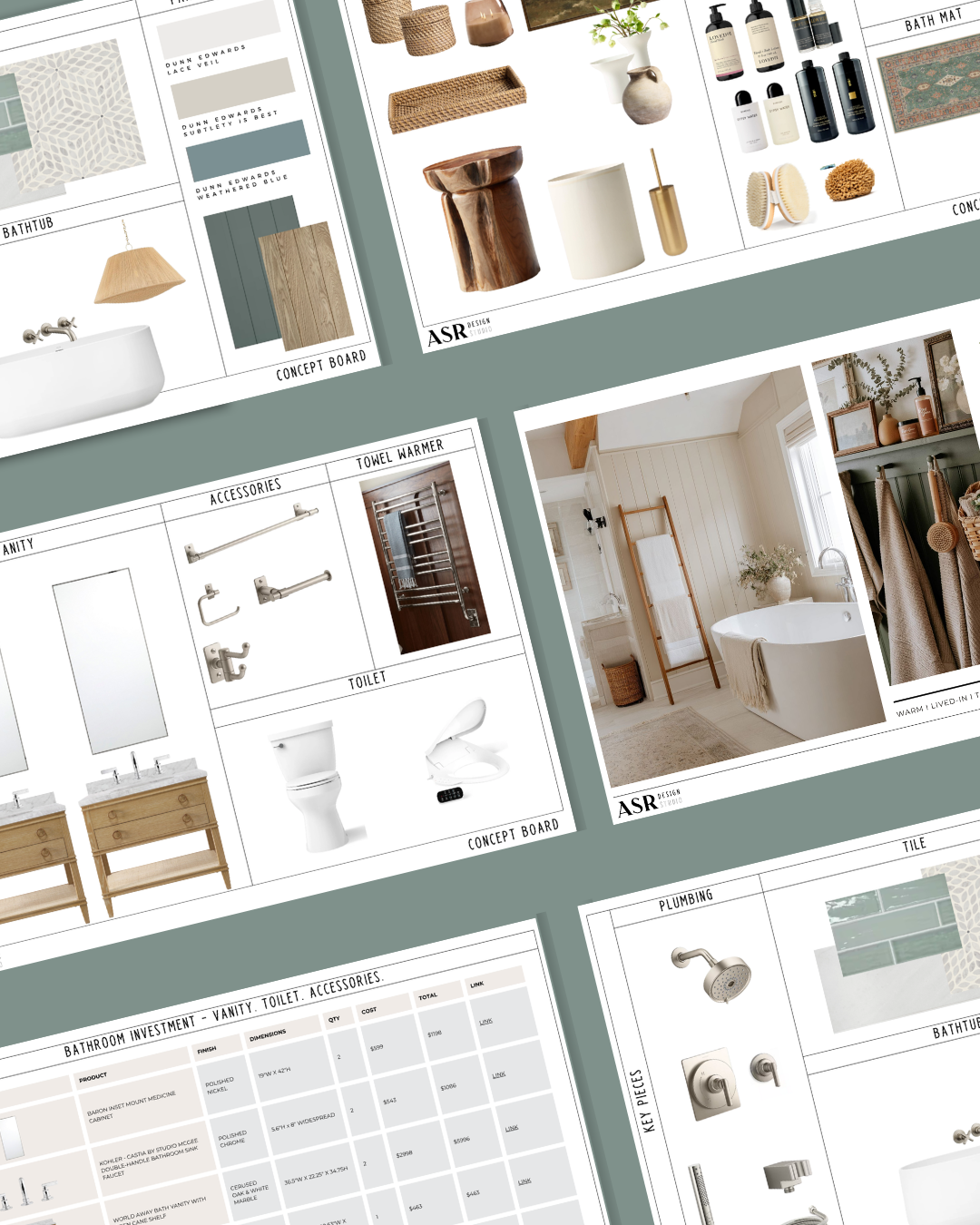 Farmhouse Bathroom Design & Remodel Package (Digital Product)