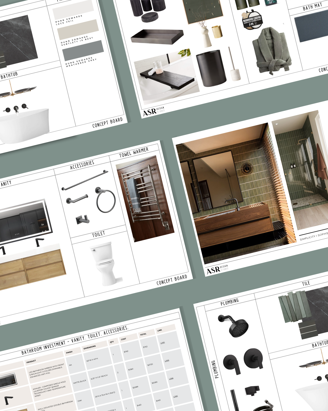 Modern Bathroom Design & Remodel Package (Digital Product)