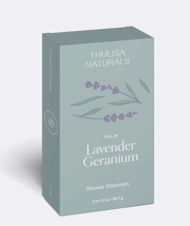 Lavendar Geranium - Shower Steamers
