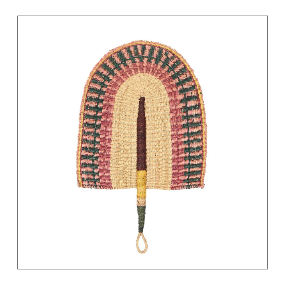 Fan in Pink + Purple