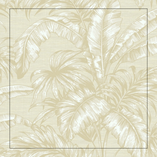 Tropical Leaves Double Roll