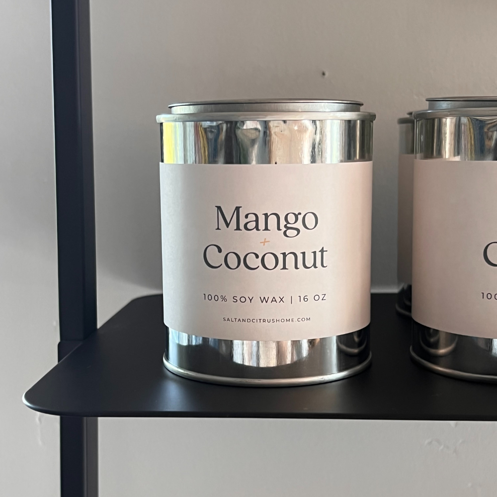 Mango + Coconut Candle