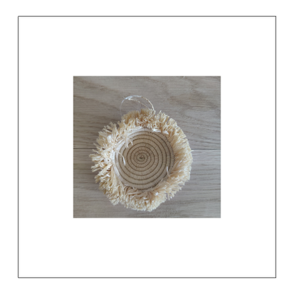 Basket Ornaments - Natural Bowl