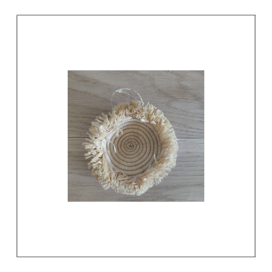 Basket Ornaments - Natural Bowl