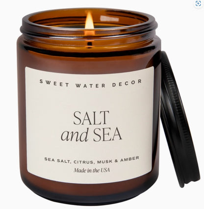 Salt & Sea Soy Candle