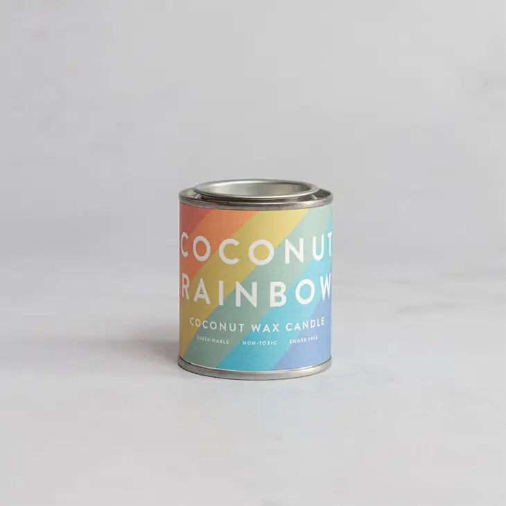 Rainbow Coconut Conscious Candle