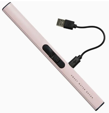 Blush Pink Rechargeable Electric Lighter