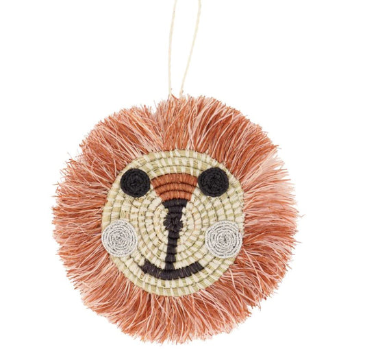 Lion Face Ornament