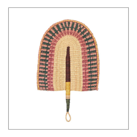 Fan in Pink + Purple