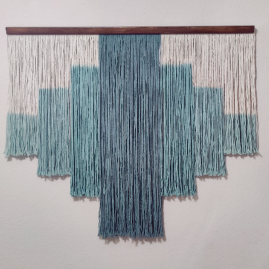 Teal Macramé
