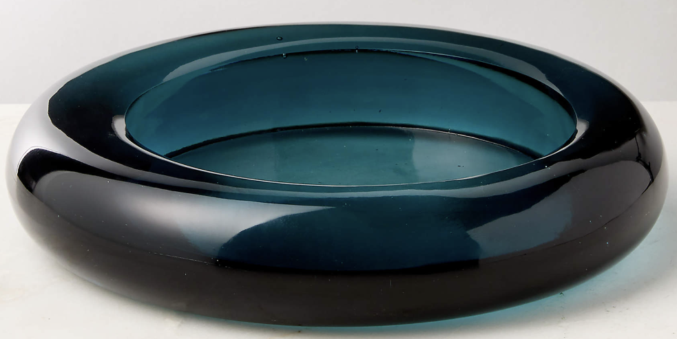 Bangle Teal Glass Bowl
