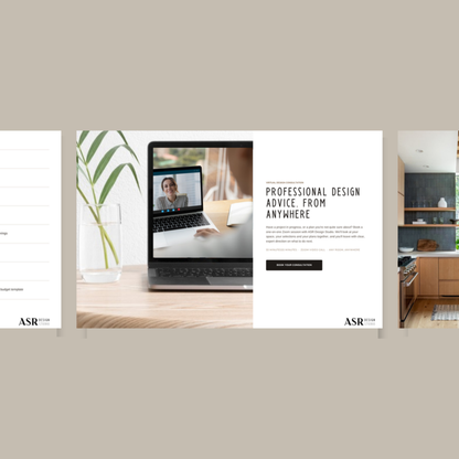 Virtual design consultation pages preview